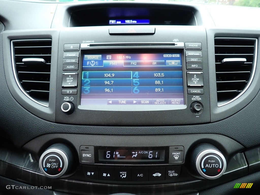 2014 CR-V EX-L AWD - Crystal Black Pearl / Black photo #19