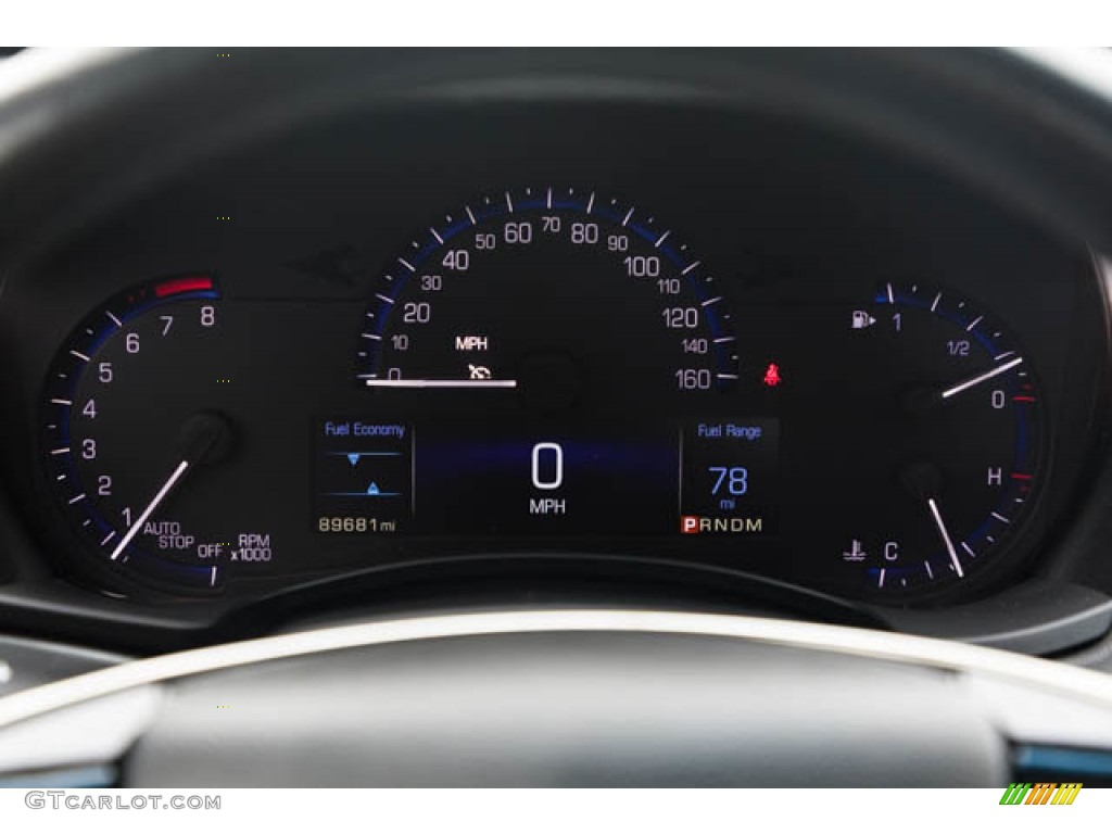 2016 Cadillac ATS 2.0T AWD Sedan Gauges Photo #144274726