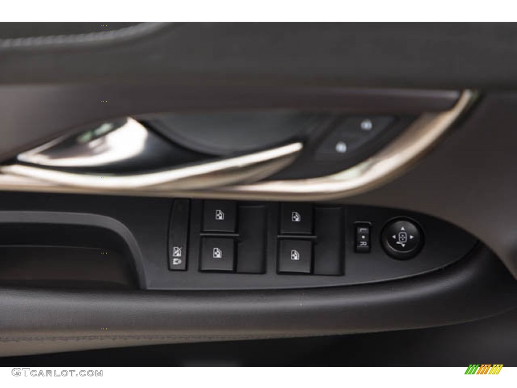 2016 Cadillac ATS 2.0T AWD Sedan Jet Black Door Panel Photo #144274762