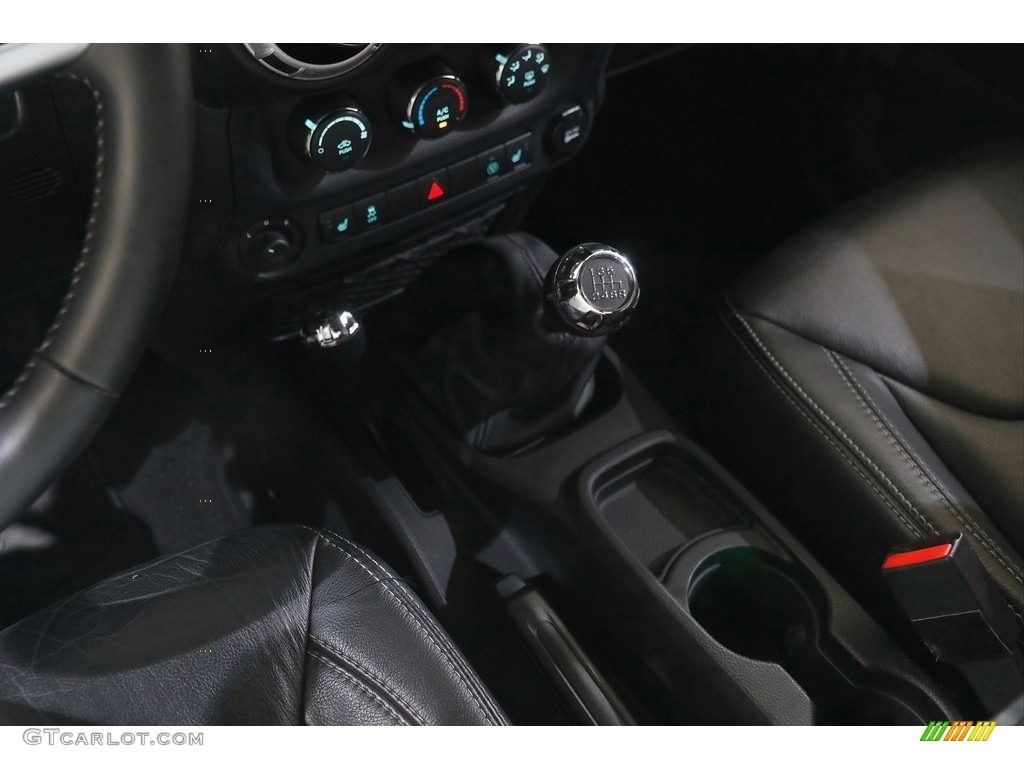 2014 Wrangler Rubicon X 4x4 - Anvil / Black photo #13