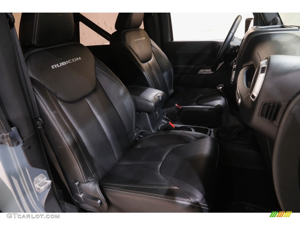 2014 Jeep Wrangler Rubicon X 4x4 Front Seat Photo #144275305