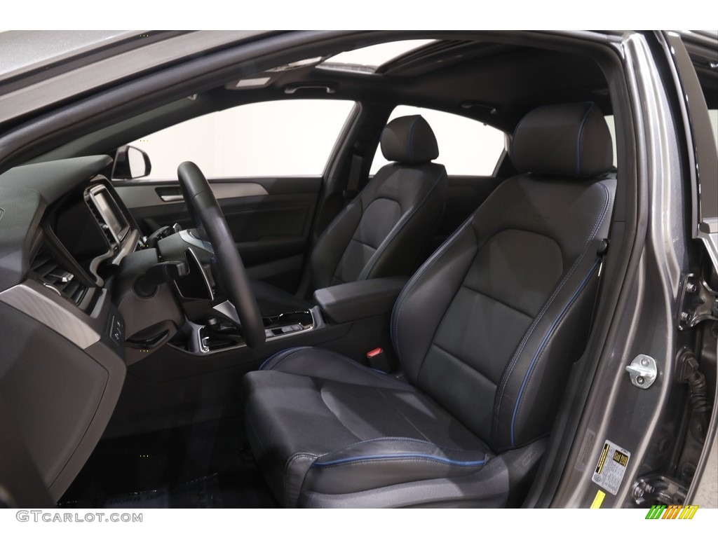 Black Interior 2018 Hyundai Sonata Limited 2.0T Photo #144275548