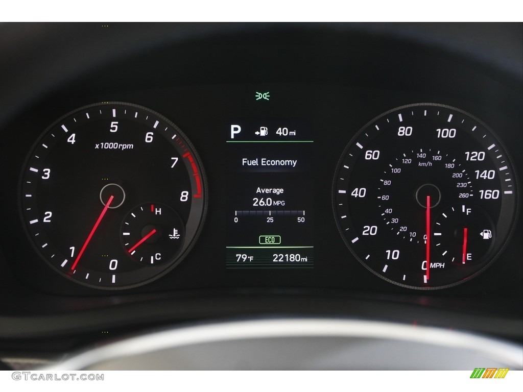2018 Hyundai Sonata Limited 2.0T Gauges Photos