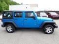 Hydro Blue Pearl - Wrangler Unlimited Sport 4x4 Photo No. 7