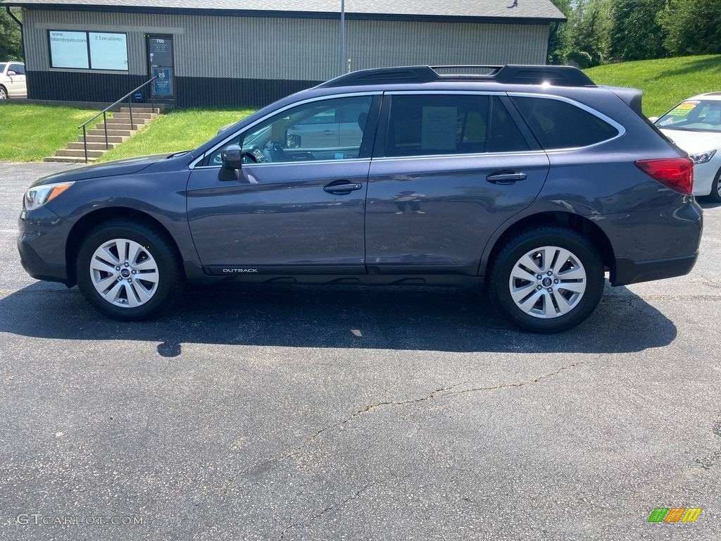 2015 Outback 2.5i Premium - Carbide Gray Metallic / Slate Black photo #1