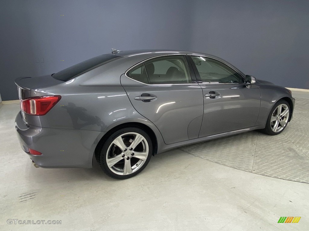 2012 IS 250 - Nebula Gray Pearl / Black photo #5