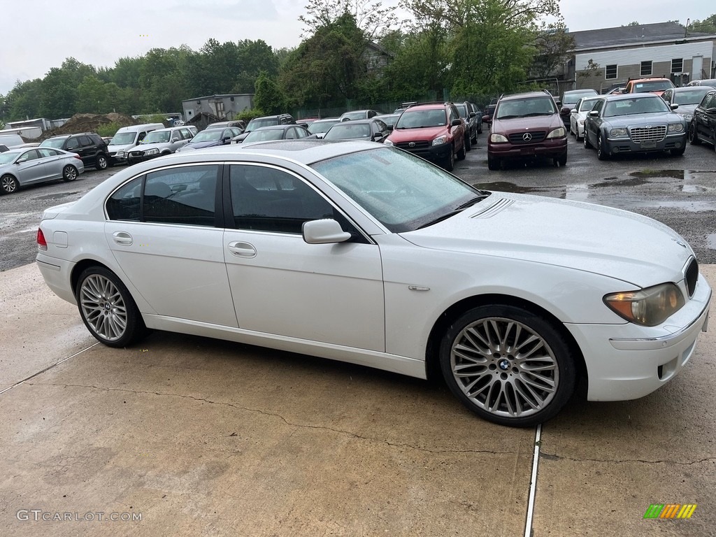 2006 7 Series 750Li Sedan - Alpine White / Black/Black photo #3