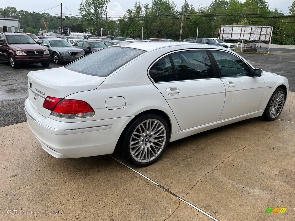 2006 7 Series 750Li Sedan - Alpine White / Black/Black photo #5