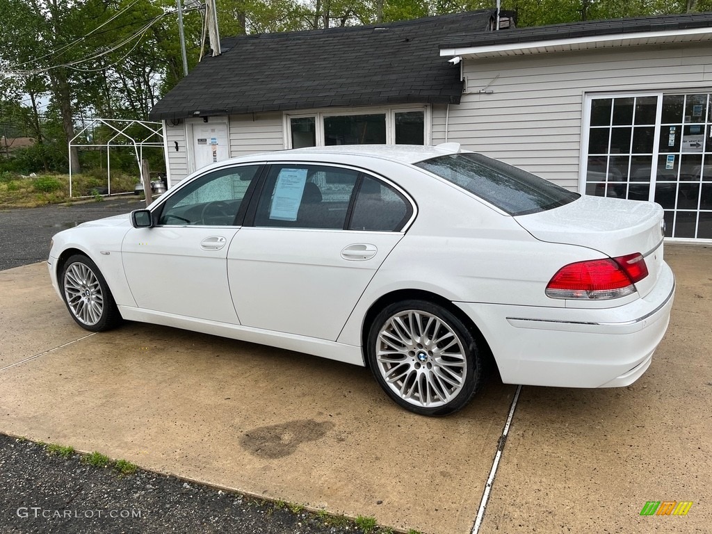 2006 7 Series 750Li Sedan - Alpine White / Black/Black photo #9