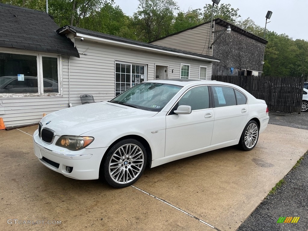2006 7 Series 750Li Sedan - Alpine White / Black/Black photo #11