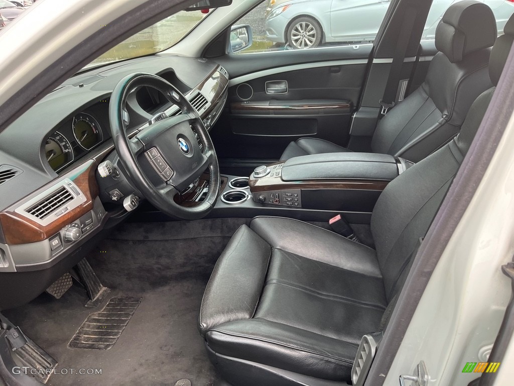 2006 7 Series 750Li Sedan - Alpine White / Black/Black photo #14