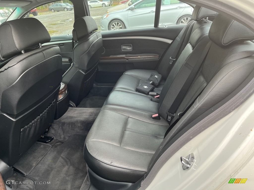 2006 7 Series 750Li Sedan - Alpine White / Black/Black photo #16