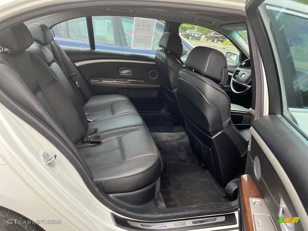 2006 7 Series 750Li Sedan - Alpine White / Black/Black photo #17