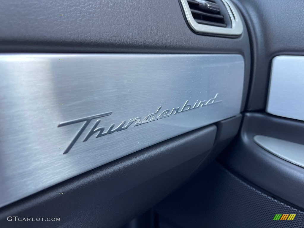 2002 Thunderbird Deluxe Roadster - Evening Black / Midnight Black photo #15