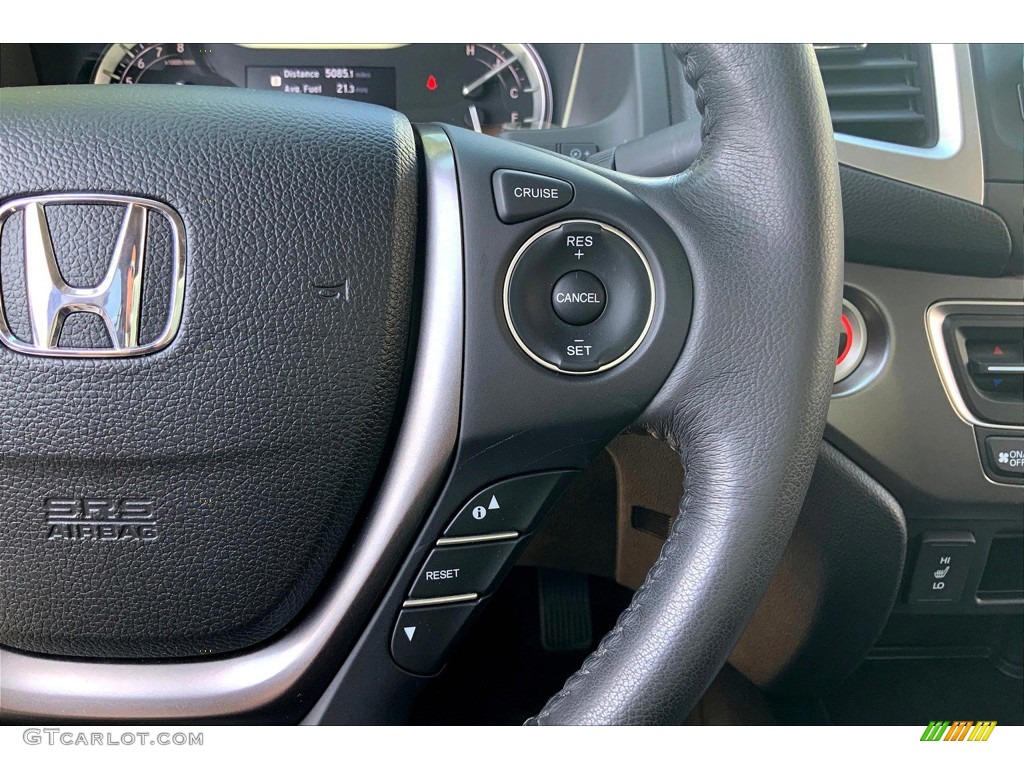 2019 Honda Ridgeline RTL Steering Wheel Photos
