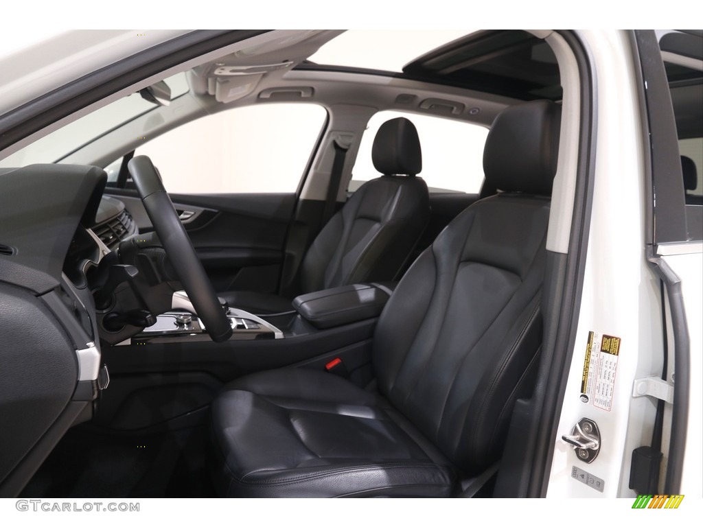 2019 Q7 45 Premium Plus quattro - Glacier White Metallic / Black photo #5