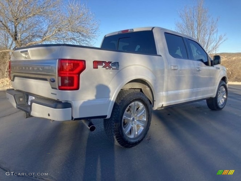 2018 F150 Platinum SuperCrew 4x4 - White Platinum / Black photo #10