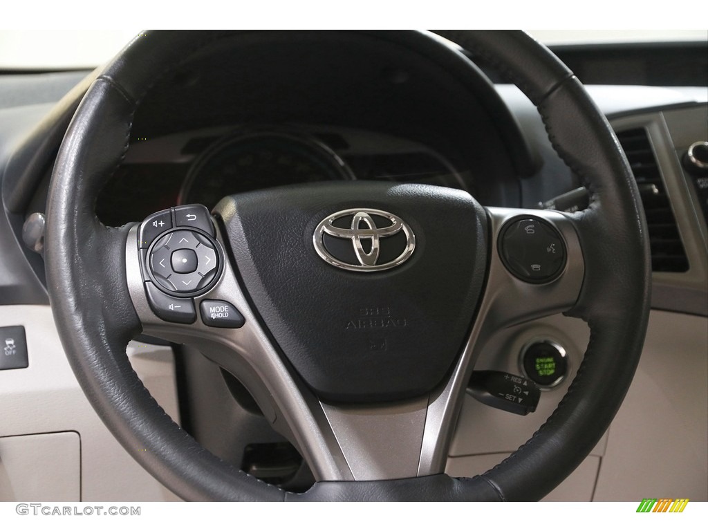 2013 Venza XLE AWD - Cosmic Gray Mica / Light Gray photo #7