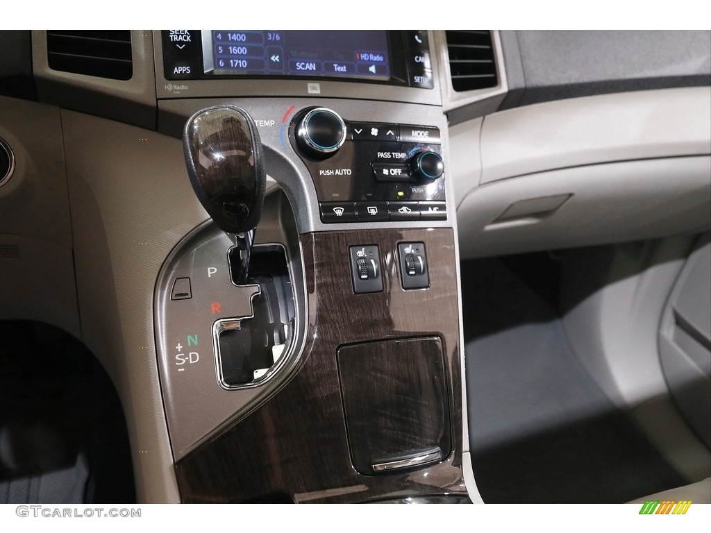 2013 Venza XLE AWD - Cosmic Gray Mica / Light Gray photo #15