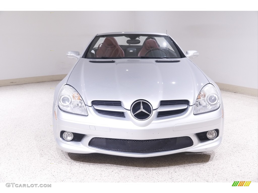 2005 SLK 350 Roadster - Iridium Silver Metallic / Black photo #2