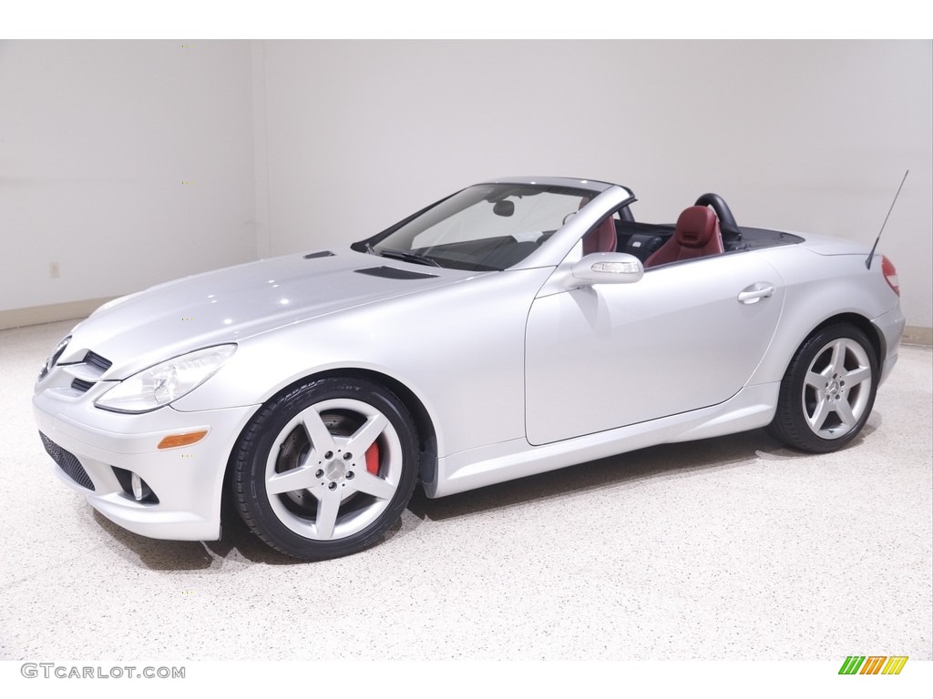 2005 SLK 350 Roadster - Iridium Silver Metallic / Black photo #3