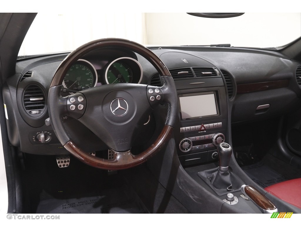 2005 SLK 350 Roadster - Iridium Silver Metallic / Black photo #6