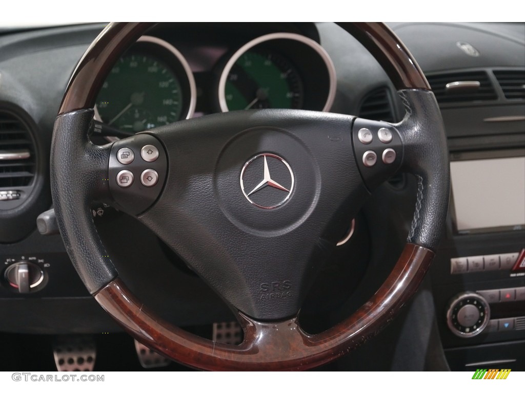 2005 SLK 350 Roadster - Iridium Silver Metallic / Black photo #7