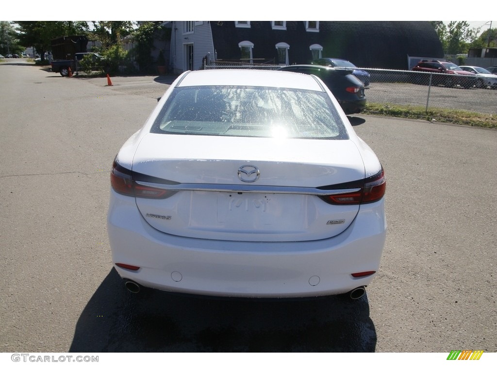 2018 Mazda6 Touring - Snowflake White Pearl Mica / Black photo #6