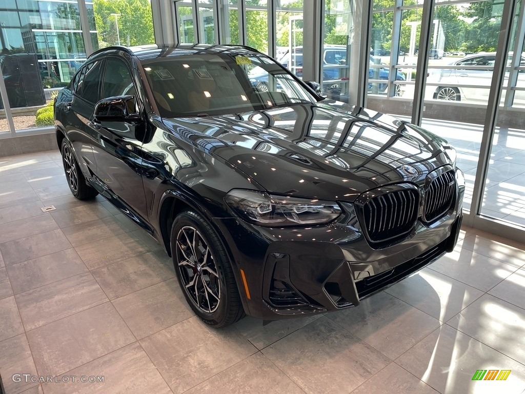 2022 X4 M40i - Black Sapphire Metallic / Cognac photo #1