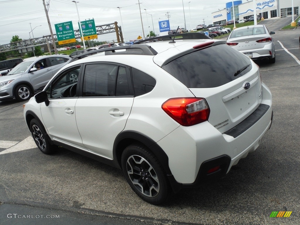 2017 Crosstrek 2.0i Premium - Crystal White Pearl / Black photo #7