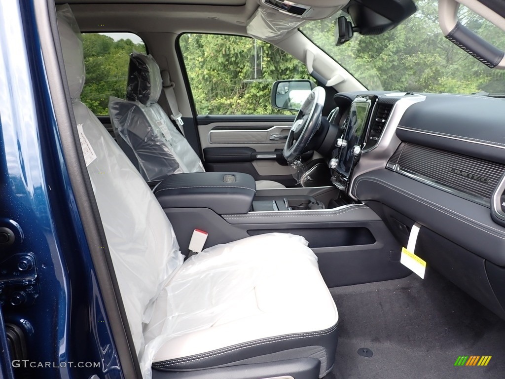 Indigo/Sea Salt Interior 2022 Ram 1500 Limited Crew Cab 4x4 Photo #144281869