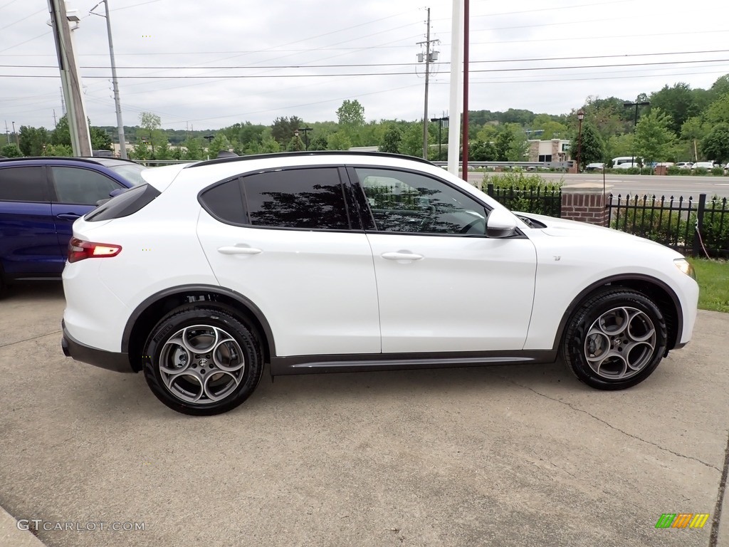Alfa White 2022 Alfa Romeo Stelvio Ti AWD Exterior Photo #144282196