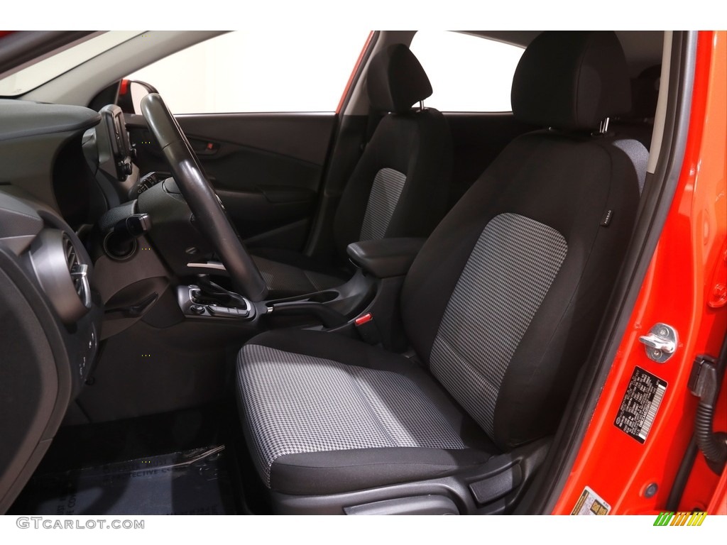 2020 Kona SEL AWD - Sunset Orange / Black photo #5