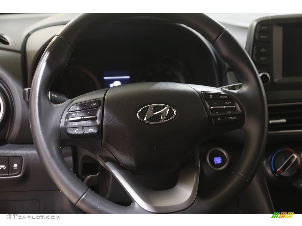 2020 Kona SEL AWD - Sunset Orange / Black photo #7