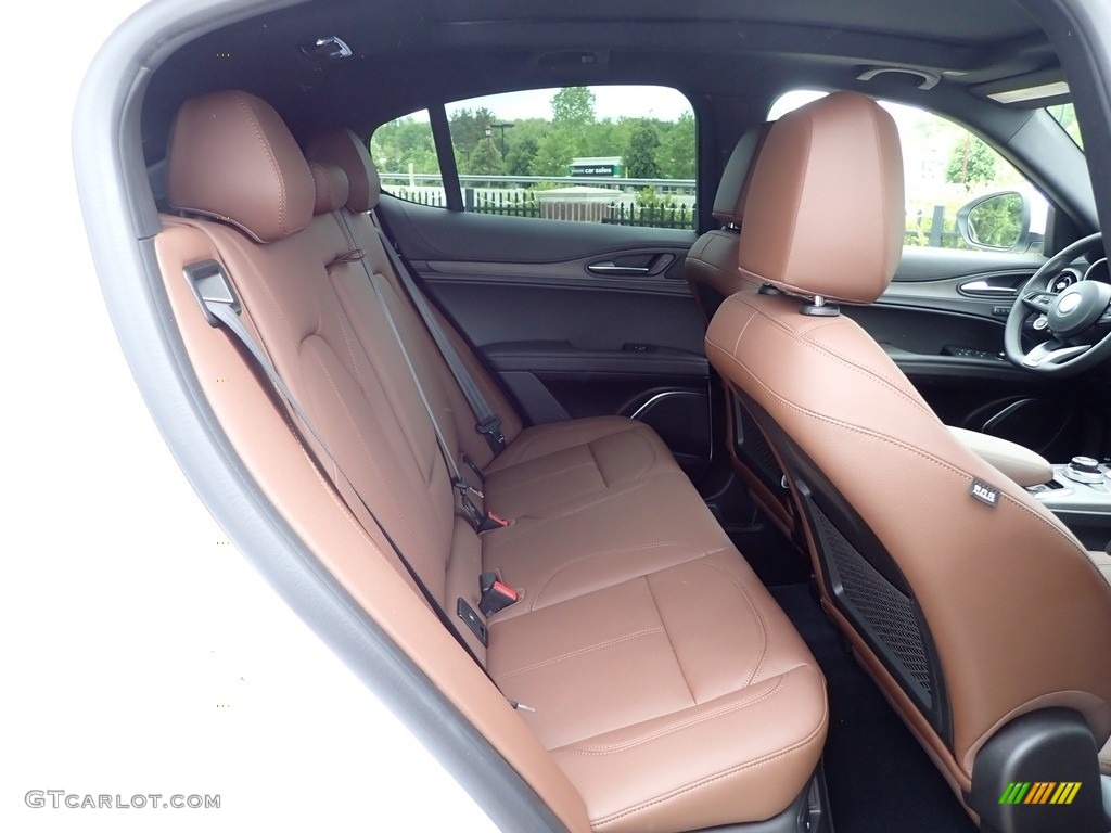 2022 Alfa Romeo Stelvio Ti AWD Rear Seat Photo #144282301