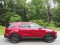 2017 Ruby Red Ford Explorer XLT  photo #5