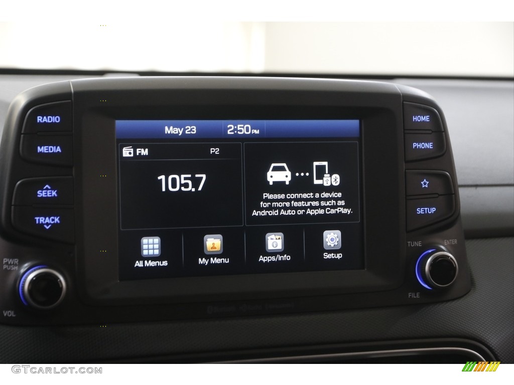 2020 Kona SEL AWD - Sunset Orange / Black photo #10
