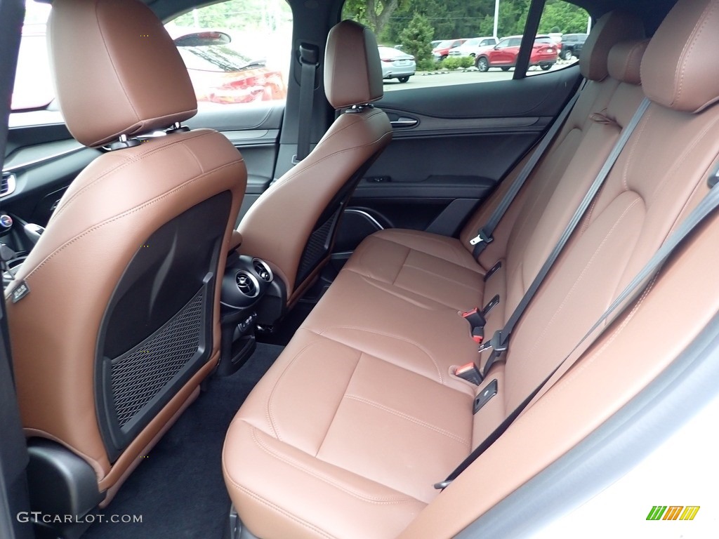 2022 Alfa Romeo Stelvio Ti AWD Rear Seat Photo #144282337