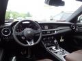 Black 2022 Alfa Romeo Stelvio Ti AWD Dashboard