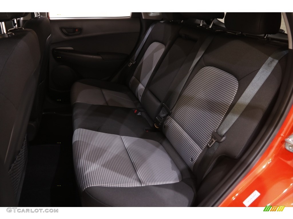 2020 Kona SEL AWD - Sunset Orange / Black photo #16