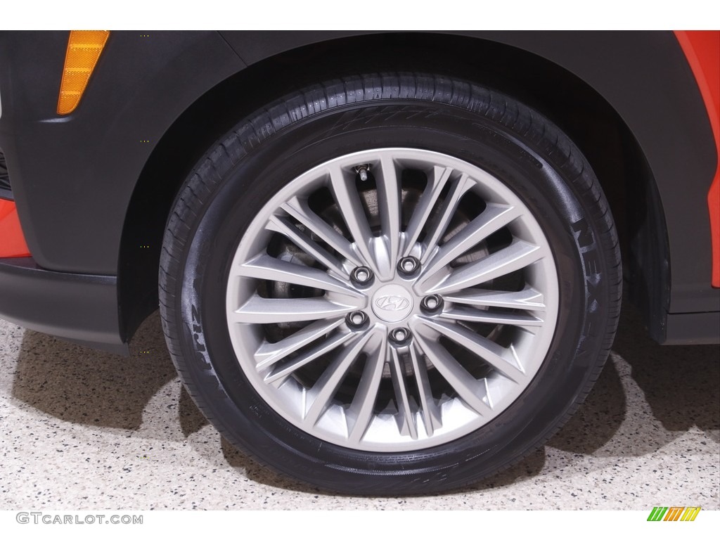 2020 Kona SEL AWD - Sunset Orange / Black photo #19