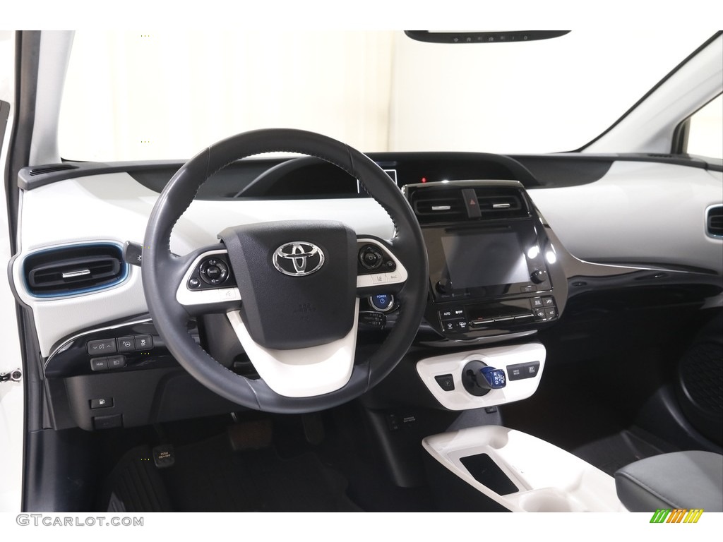 2017 Prius Prius Four - Blizzard White Pearl / Moonstone Gray photo #6