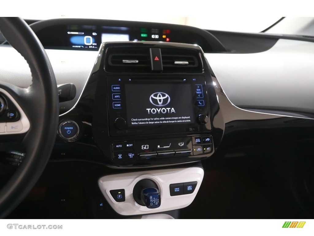 2017 Prius Prius Four - Blizzard White Pearl / Moonstone Gray photo #9