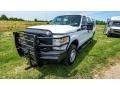 Oxford White - F250 Super Duty XLT Crew Cab 4x4 Photo No. 8