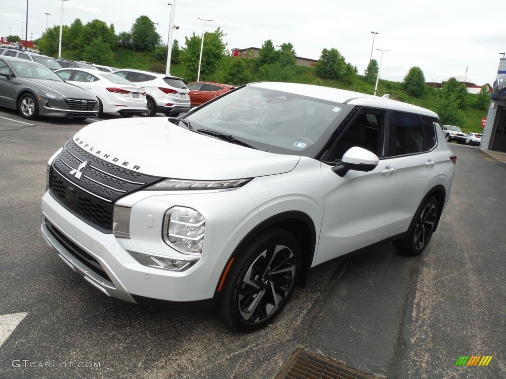White Diamond 2022 Mitsubishi Outlander SE S-AWC Exterior Photo #144283651