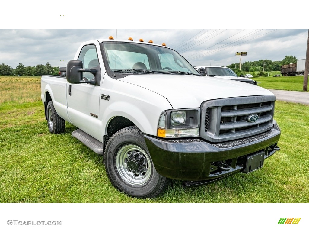 Oxford White 2004 Ford F350 Super Duty XL Regular Cab Exterior Photo #144283995