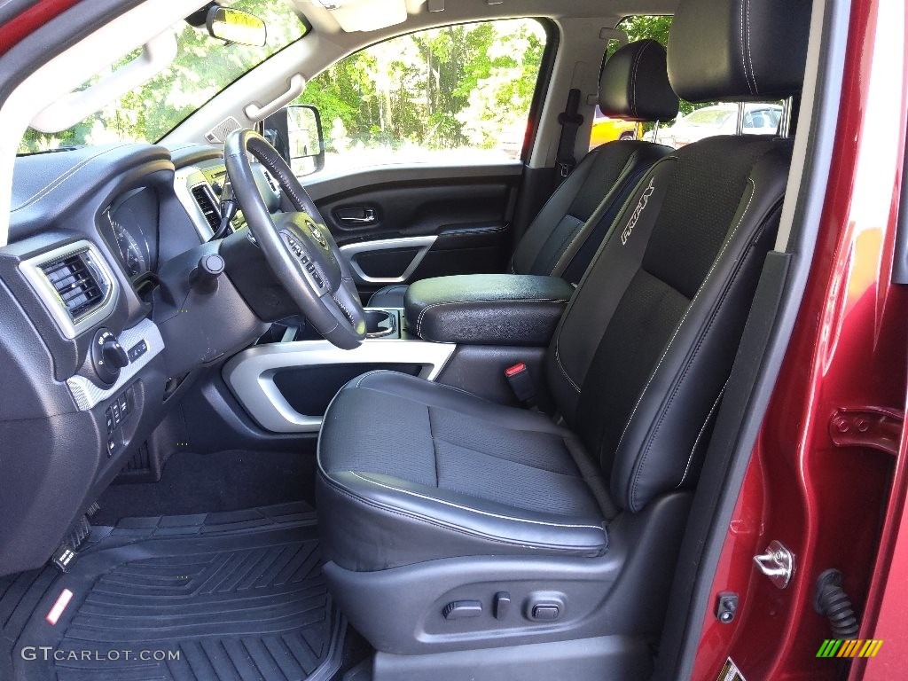 2017 Nissan Titan PRO-4X Crew Cab 4x4 Front Seat Photo #144284134