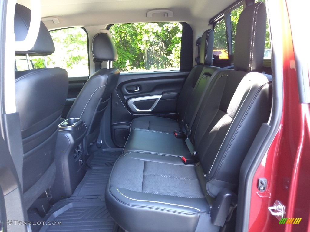 2017 Nissan Titan PRO-4X Crew Cab 4x4 Rear Seat Photo #144284182