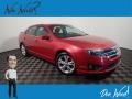 2012 Red Candy Metallic Ford Fusion SE #144280283