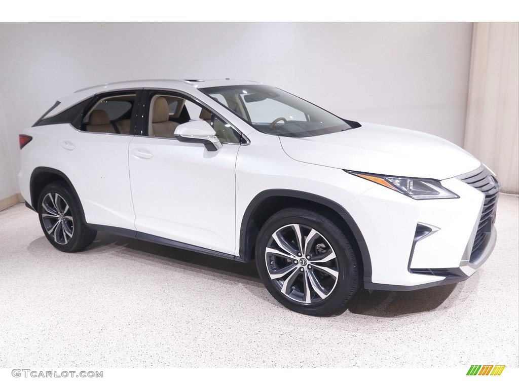 2018 RX 350 AWD - Eminent White Pearl / Parchment photo #1